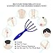 EMXGB Scalp Massager,Handheld Claw Head Massager for Deep Relaxation & Stress Reduction in The Office Home SPA. Blue and Green(2-Pack)