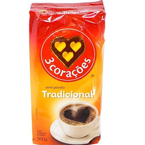 Amazon Com 3 Coracoes Traditional Coffee 500g Grocery Gourmet Food