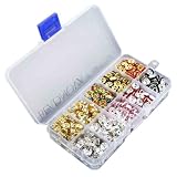 BEADNOVA-500pcs 10 Color Mix Lot Crystal Rondelle Spacer Bead Box Set Value Pack 8mm