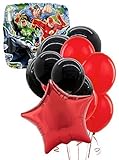 Justice League Birthday Party Balloon Package: (2)18