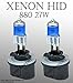 880 27W x2 pcs WHITE Fog Light Xenon HID Direct Replacement Bulbs