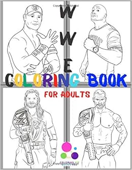 wwe coloring pages