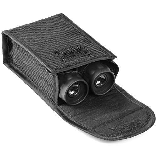 Lucky Bums Youth Kids 10x25 Objective Power Lens Scout Bino Compact Binoculars, Black - Thumbnail 3