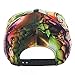 Marvel Incredible Hulk Snapback Hat Sublimated Green