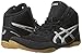 ASICS Matflex 5 GS Wrestling Shoe (Little Kid/Big Kid), Black/Silver, 5 M US Big Kid