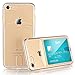 For iPhone 7 / iPhone 8 Slim Fit Clear TPU Gel Shockproof Case Cover with Card Holder (Transparent)