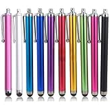 GBSTORE 10 Pcs & Colors Stylus Pen for Touch Screens Devices for Phone and Tablet,All Capacitive Devices