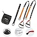 Fitness Exercise Equipment Bodyweight Suspension Training Kit Resistance Bands Trainer Kit Home Gym Bundle Workout Bands Training System | Training Straps for Full Body Exercises + Wall Mount Bracketthumb 1