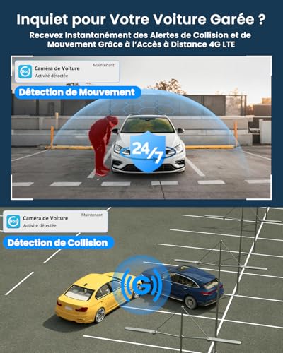 4G LTE Car Dashcam with Front and Cabin, Vandal Proof Car Camera, 24/7 Parking Monitoring, Live View & Two-Way Audio, GPS & AI Alert for Taxi, VTC, Fleets, Families