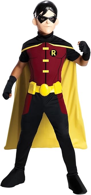 Rubies Costume Co R884626 S Jungen Young Justice Robin Kost M Kleine Amazon De Bekleidung