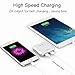 SINOELE Power Bank 10000mAh Mini Phone Battery Backup Portable Charger for iPhone,iPad,Samsung (White)