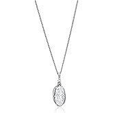 JEAN RACHEL JEWELRY 925 Sterling Silver Necklace for Women - Floral Wire Wrap with Cubic Zirconia Vintage Design - Hypoallergenic, Lead & Nickel Free - Handcrafted Statement Necklace