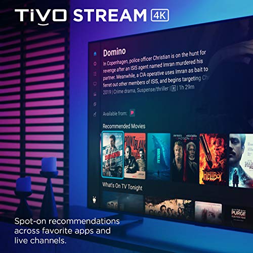 TiVo Stream 4K Every Streaming App and Live TV on One Screen 4K UHD