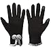GLOUE Women's Touch Screen Gloves Testing Lined Cashmere Thick Gloves Warm Whether Winter Gloves Driving riding outdoor and indoor fashionable gloves