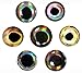 JSHANMEI Fishing Lure Eyes, Lifelike Realistic Artificial Holographic Fake Eyes Fishing Fly Tying Lures Crafts DIY