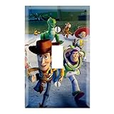 Single Toggle Wall Switch Cover Plate Decor Wallplate - Toy Story