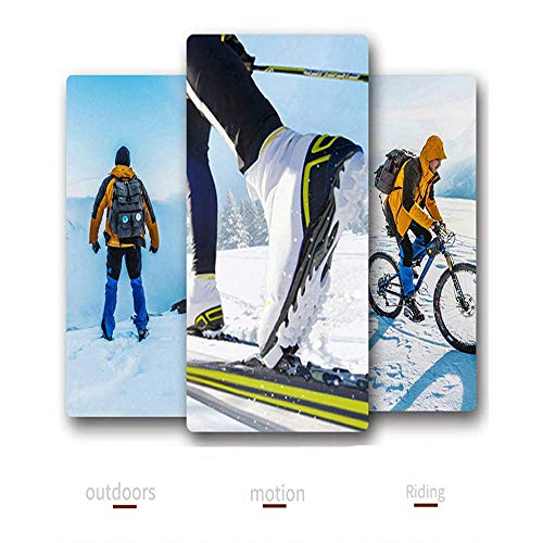 image for Aniso Winter Face Mask for Men Women Fleece Half Face Windproof Face M