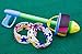 HurriK9 100+ Foot Flying Ring Launcher For Dogs (Starter Pack Extra Tough, Launcher + 3 Extra Tough Spandex Rings)