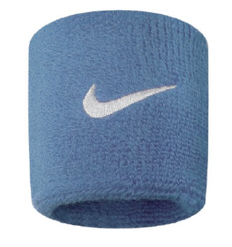 Nike Swoosh Wristbands (University Blue/White, Osfm)