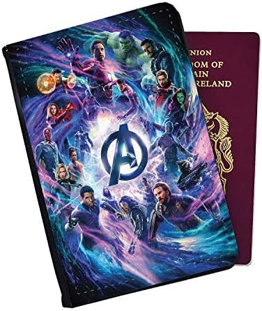 Travel Passport Holder Wallet case Cover Avengers Infinity war end Game Assemble