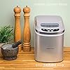 Andrew James Ice Maker Machine | Compact Portable Countertop Ice Cube Maker with 2.2L Tank | Ice Cubes in Under 10 Mins…