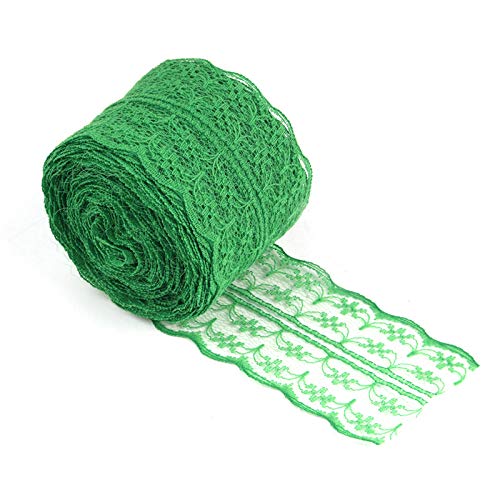 Embroid Lace Trim - 45mm Wholesale Beautiful 11yards Lace Ribbon Wide African Fabric Trim White Embroidered Trimmings - Print Lace White Fabric Cotton Lace White White 6yards Elastic Lace Fab