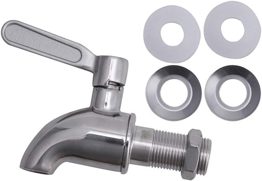 FAgdsyigao Durable Stainless Steel Spigot Easy to Install Beverage Drink Dispenser