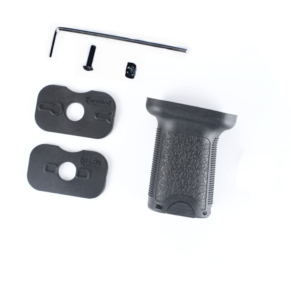 SBGJMY Tactical Mlok Front Grip Vertical Foregrip Forward Handle for Mlok Keymod Handguard System (Black)