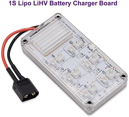 1S Lipo LiHV Battery Charger Board Charging Plate for Tiny Whoop Blade Inductrix JST 2.0 Micro JST 1.25