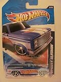 2011 Hot Wheels '83 Chevy Silverado Blue/White #156/244