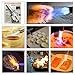 Kitchen Butane Blow Torch Lighter - Culinary Torch Chef Cooking Torches Professional Adjustable Flame with Reverse Use for Creme, Brulee, BBQ, Baking, Jewelry by TENGYES, Butane Not Included
