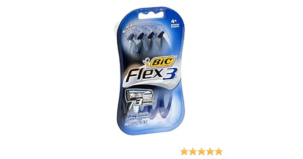 Bic flex3 Sensitive Skin shavers - 4 ct (070330724549)