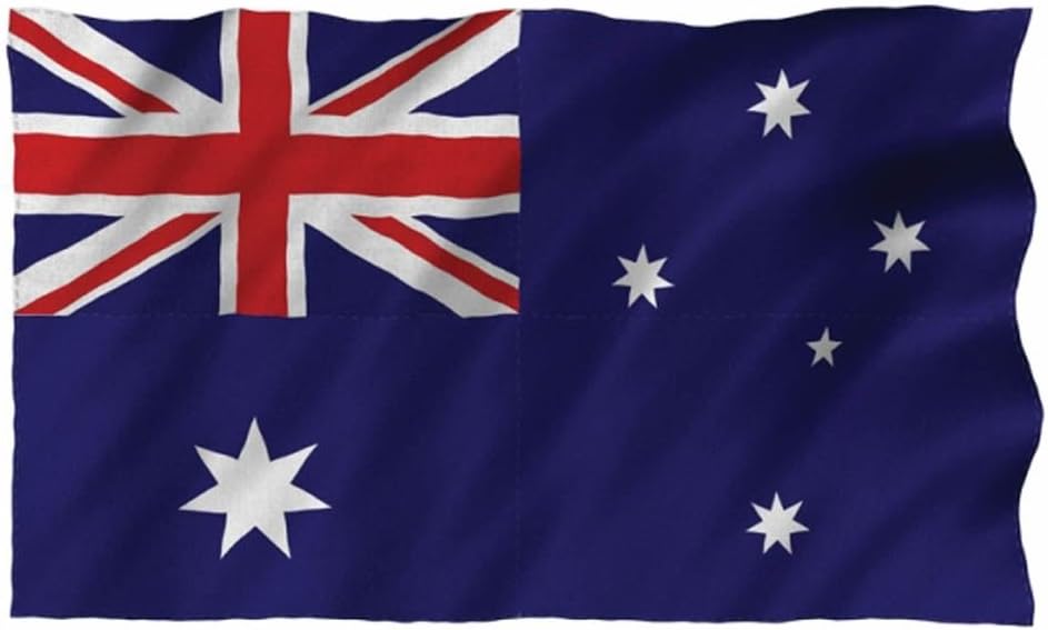 Australia Flag 5ft x 3ft with Brass Eyelets - Polyester Australian Flag Banner for Australia Day Cricket Matches, Home & Garden Display - Image 4