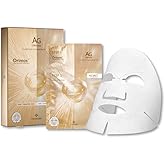 COCOCHI 5 EA Facial Mask Sheet for Women with Vitamin C Face Serum, Anti Aging Sheet Mask by Vitamin B5 & Squalane for Fine Line, Moisturizing Face Mask Skincare from Japan, AG Clarifying Concentrate