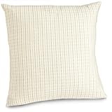 Calvin Klein Poppy Woven Pillow, Stone