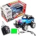 Remote Control Monster Truck for Boys 4-7, 1/16 Off Road RC Truck Crawler High Speed RC Pickup SUV with LED Lights Rechargeable RC Car for Kids