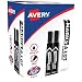 Avery Marks-A-Lot Permanent Markers, Large Desk-Style Size, Chisel Tip, Water and Wear Resistant, Value Pack of 36 Black Markers (98026) primary