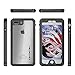 iPhone 7 Plus / 8 Plus Waterproof Case, Ghostek Atomic 3 for Apple iPhone 7 Plus & iPhone 8 Plus | Shockproof Snowproof Underwater Swimming Diving Floating Aluminum Slim Fit (Black)