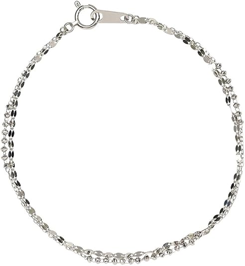 Amazon 四葉のクローバー プラチナ ブレスレット Pt850 Platinum 標準サイズ 約18ｃｍ ニッケルフリー レディース 女性 品質保証書付 As37 ブレスレット 通販