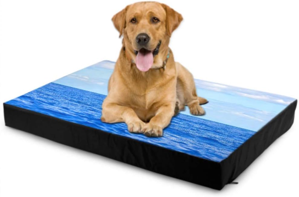 Tagours Dog Bed Platform Humpback Whale Diving Cute Diver Dog Bed