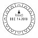 Trodat T2910 Trodat Round Stamp, Time and Date Received, Conventional, Two-Inch Diameter