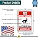 No Trespassing, This Property Is Protected By Video Surveillance, Trespassers Will Be Prosecuted Sign, 10x14 Inches, Rust Free .040 Aluminum, Fade Resistant, Made in USA by My Sign Center