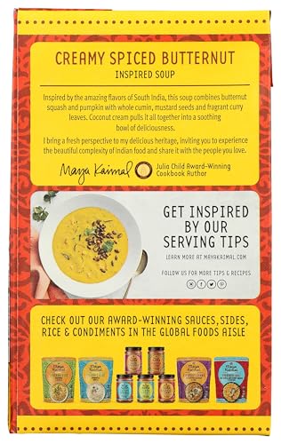 MAYA KAIMAL CREAMY SPICED BUTTERNUT SOUP, 17.6 OZ