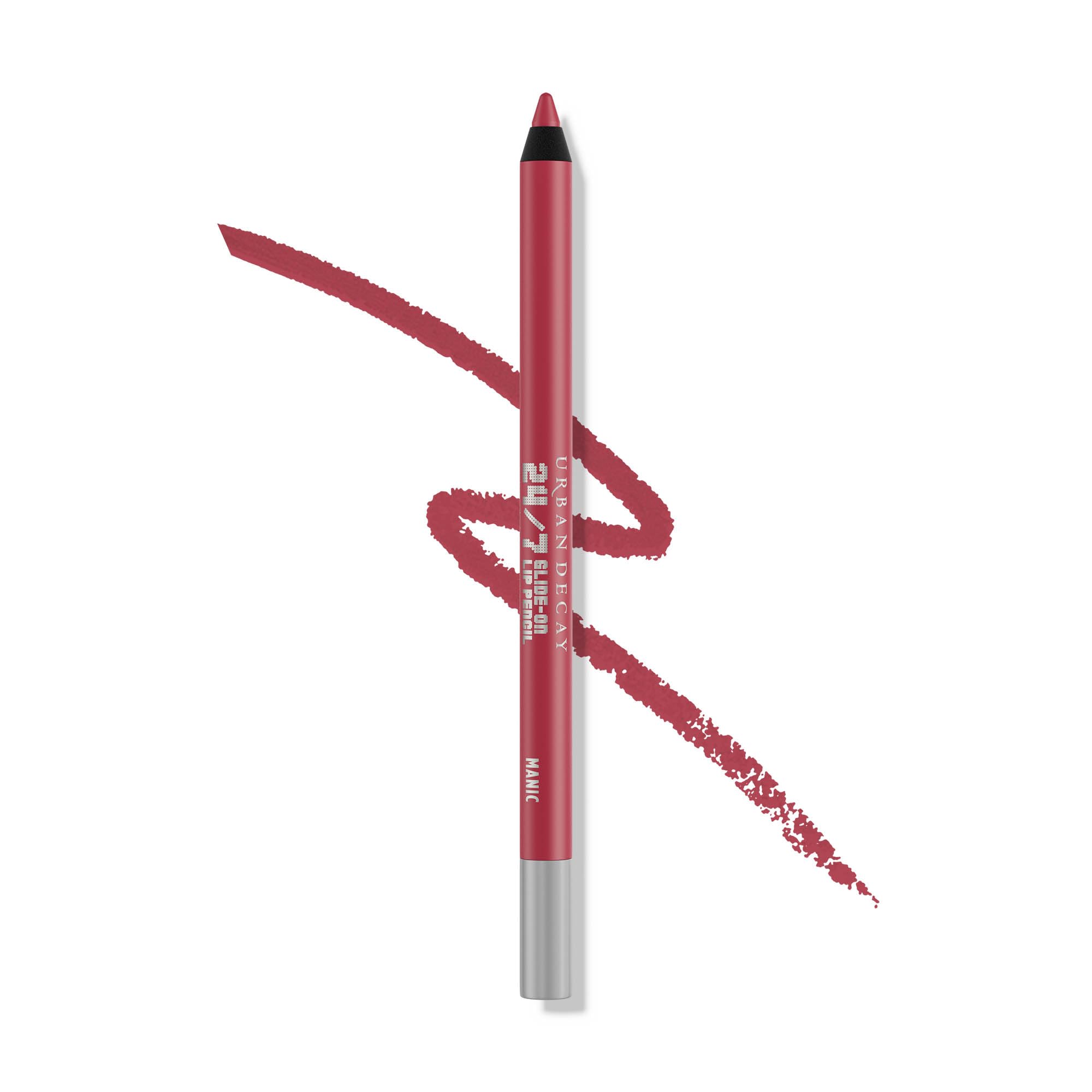 Urban Decay 24/7 Glide-On Lip Pencil, Waterproof and Long-Lasting Lip Liner, Shade: Manic, 1.2g
