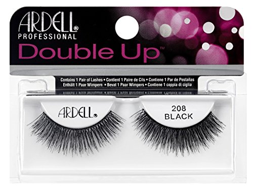 Ardell Double Up #208 Black Lashes (6 Pack)