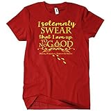 Marauders Map T-Shirt Funny Adult Mens Cotton Tee Sizes S-5XL