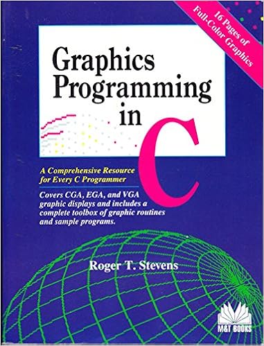 Graphics Programming In C A Comprehensive Resource For Every C Programmer Covers Cga Ega And Vga Graphic Displays And Includes A Complete Toolb Stevens Roger T 9781558510180 Books Amazon Ca