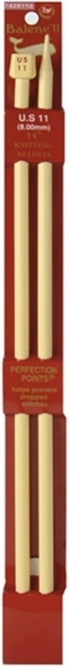 Boye Balene Single Point Knitting Needles 14 - Size 11 8.0mm