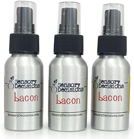Bacon Smell - Bacon Fragrance Room Spray - Bacon Scent, by Sensory Decisions (3 bottles)