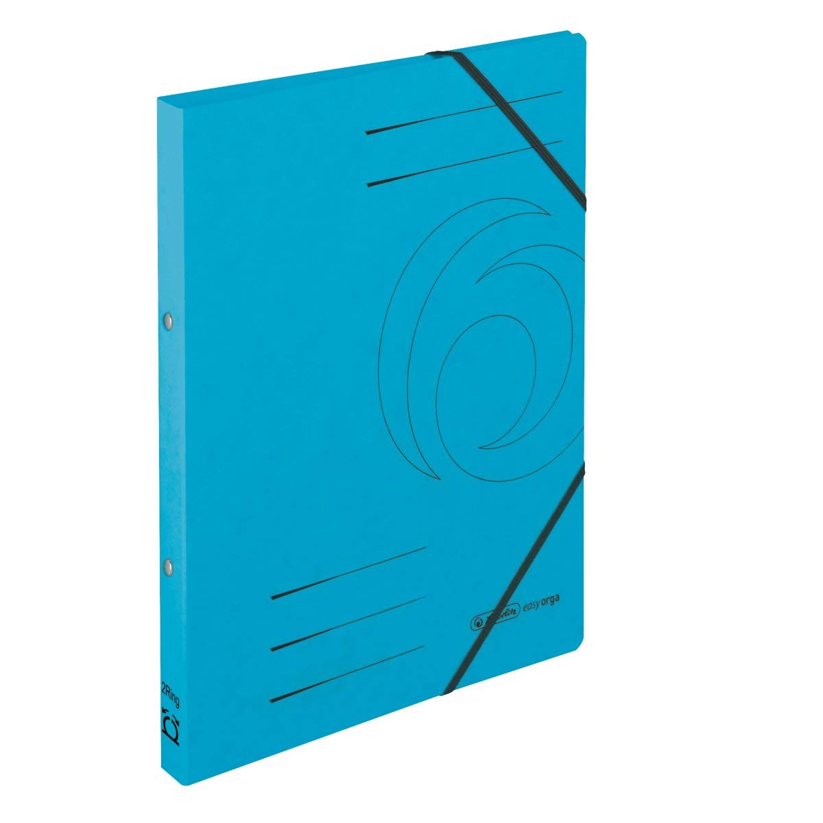 herlitz A4 Light Blue 2 Ring Binder 25mm Spine Width 50024858